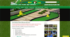 Desktop Screenshot of miniaturegolf-build.info